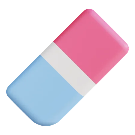 Eraser  3D Icon