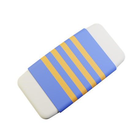 Eraser  3D Icon