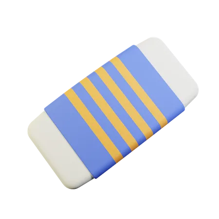 Eraser  3D Icon