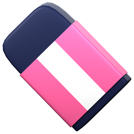 Eraser  3D Icon