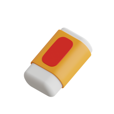 Eraser  3D Icon