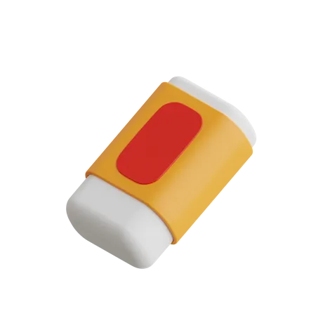 Eraser  3D Icon