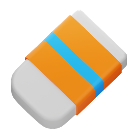 Eraser  3D Icon