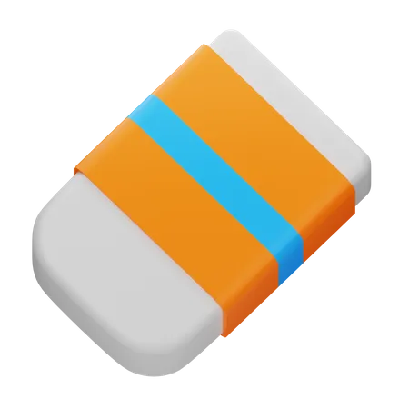 Eraser  3D Icon