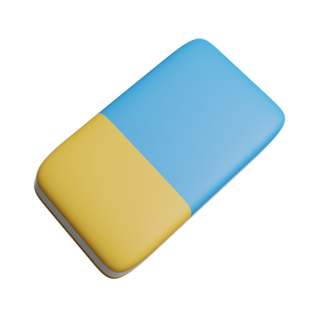 Eraser  3D Icon