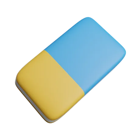 Eraser  3D Icon