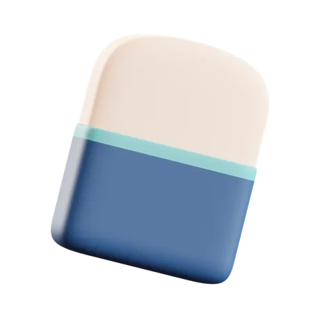 Eraser  3D Icon