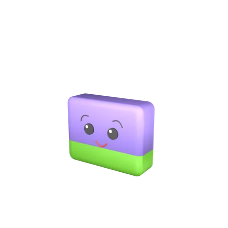 Eraser  3D Icon