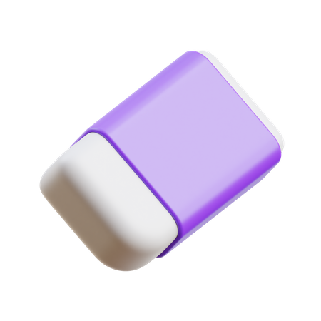 Eraser  3D Icon