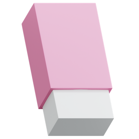 Eraser  3D Icon