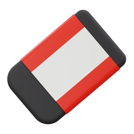 Eraser  3D Icon