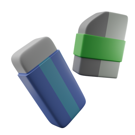 Eraser  3D Icon