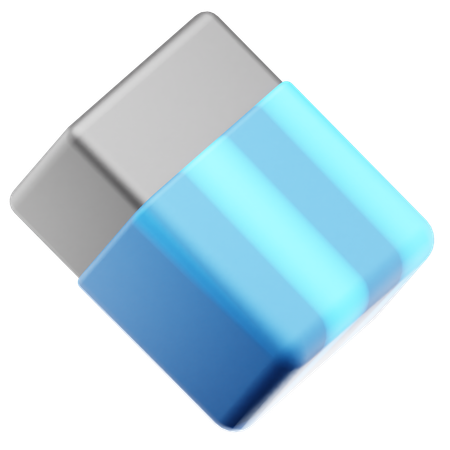 Eraser  3D Icon