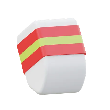 Eraser  3D Icon