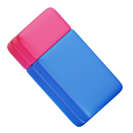 Eraser  3D Icon