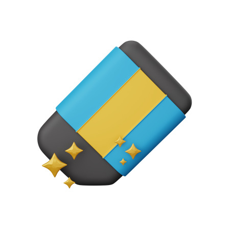 Eraser  3D Icon