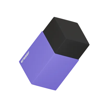 Eraser  3D Icon