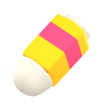 Eraser  3D Icon