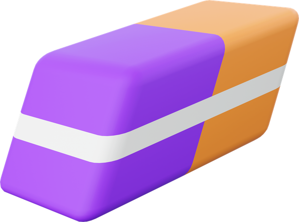 Eraser  3D Icon