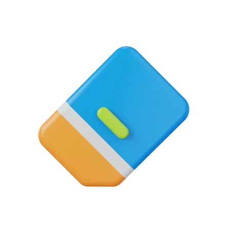 Eraser  3D Icon