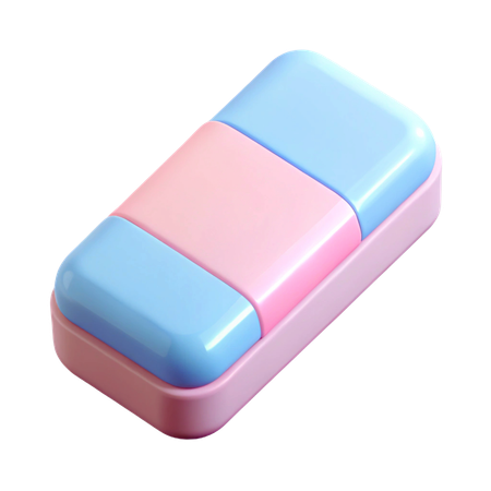Eraser  3D Icon