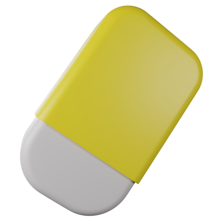 Eraser  3D Icon