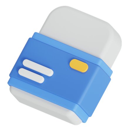 Eraser  3D Icon