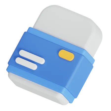 Eraser  3D Icon