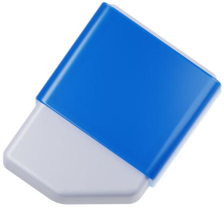 Eraser  3D Icon