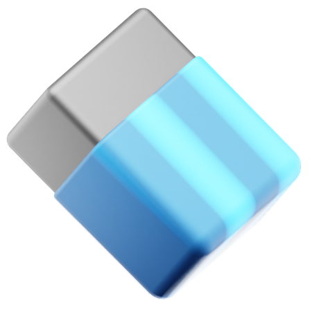 Eraser  3D Icon