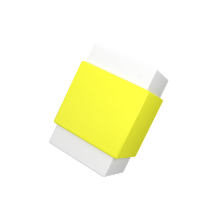 Eraser  3D Icon