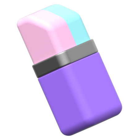 Eraser  3D Icon