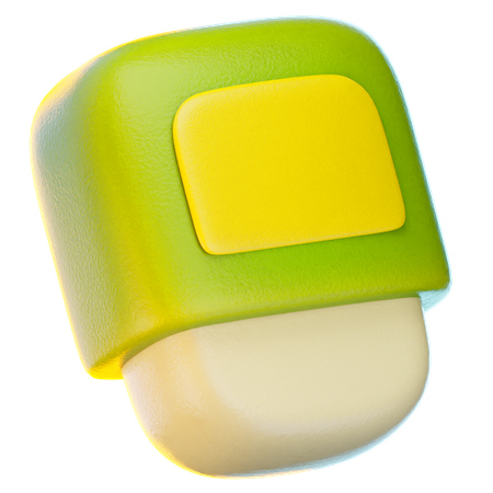 Eraser  3D Icon