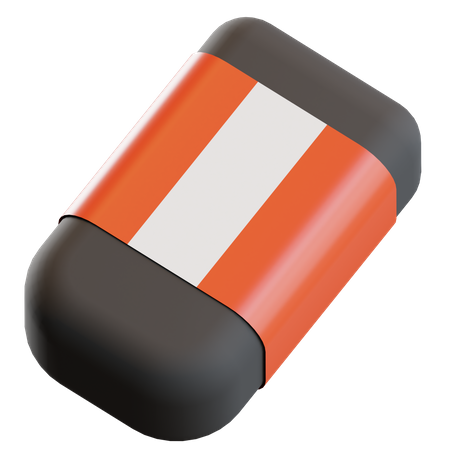 Eraser  3D Icon