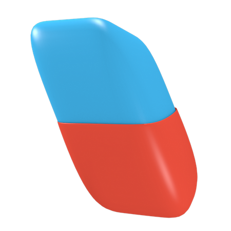 Eraser  3D Icon