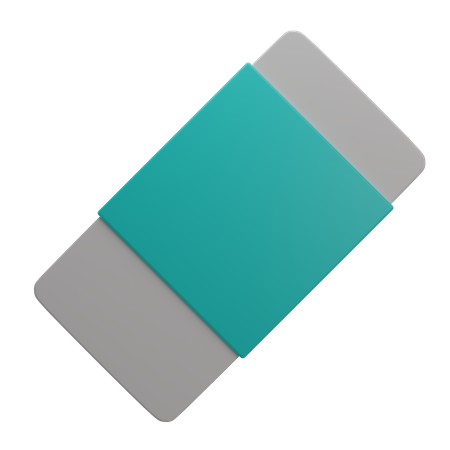 Eraser  3D Icon