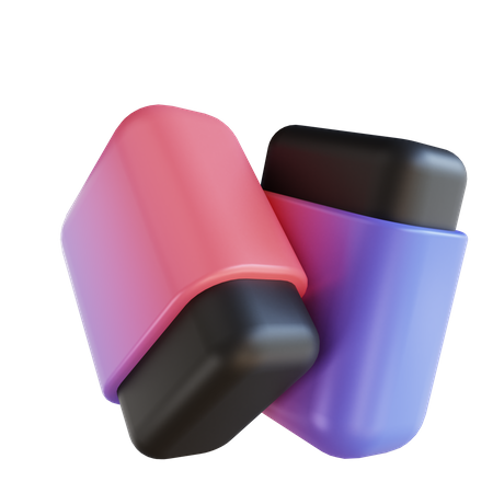 Eraser  3D Icon