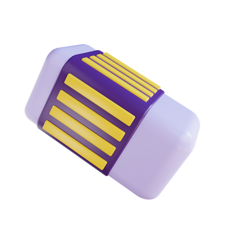 Eraser  3D Icon