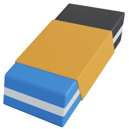Eraser  3D Icon