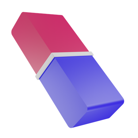 Eraser  3D Icon