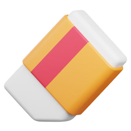Eraser  3D Icon