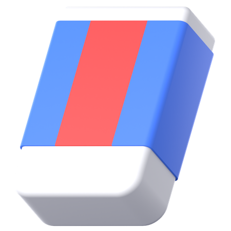 Eraser  3D Icon