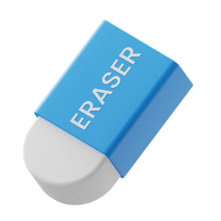 Eraser  3D Illustration