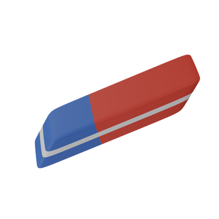 Eraser  3D Illustration