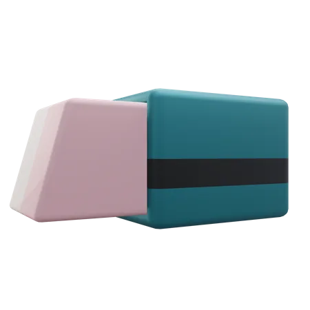 Eraser Education 3 D Icon Illustration With Transparent Background 3D Icon