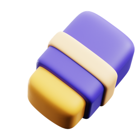 Eraser Rubber  3D Icon