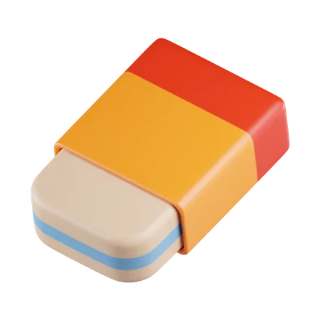 Eraser Rubber  3D Icon