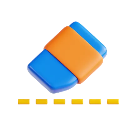 Eraser Tool  3D Icon