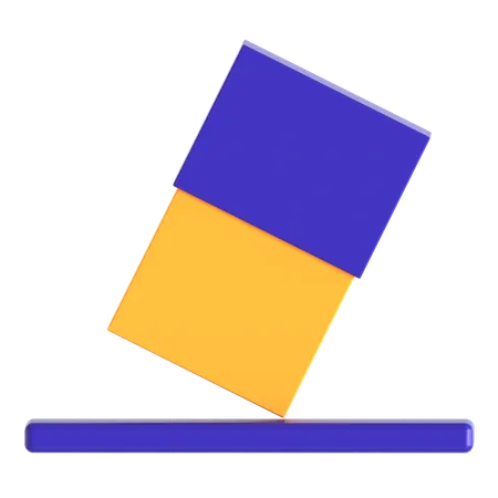 Eraser Tool  3D Icon