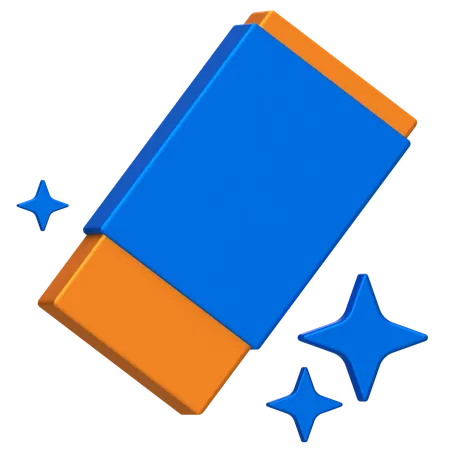 Eraser Tool  3D Icon